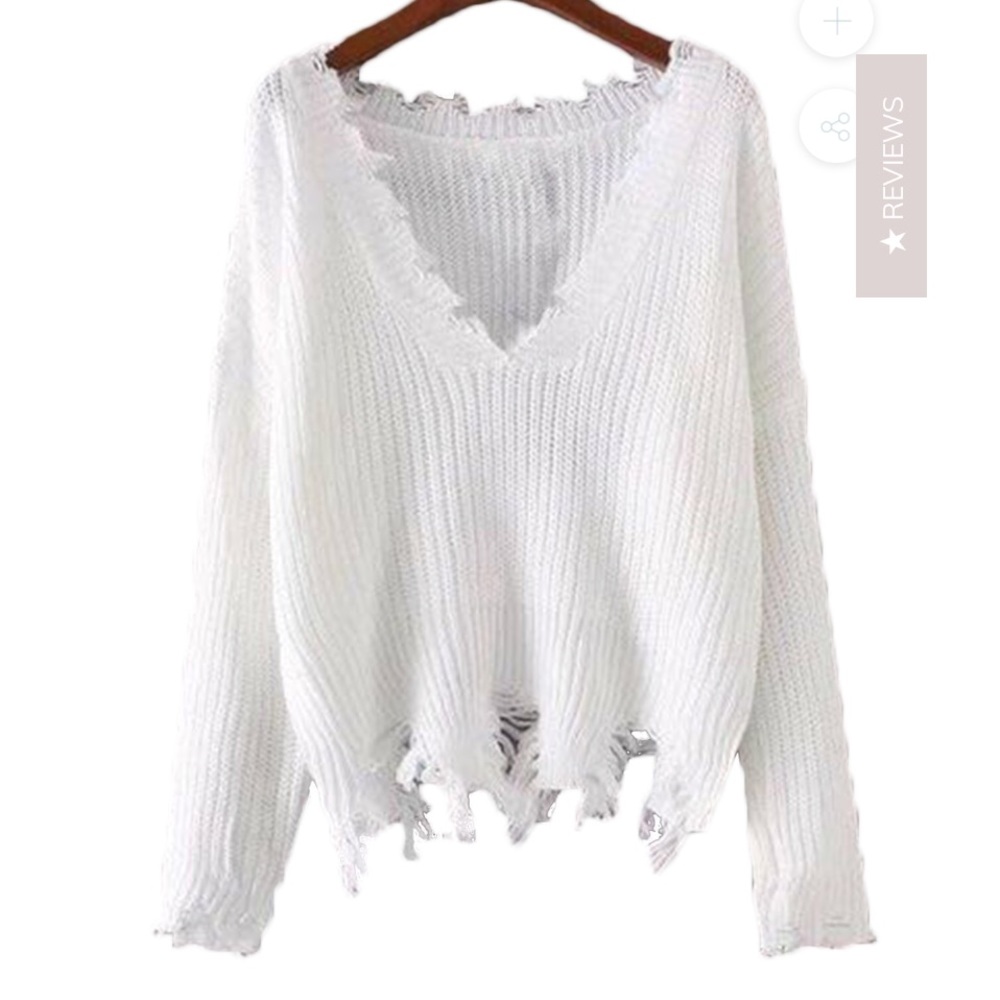 GOODNIGHT MACAROON white long sleeve new top!!!